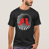 T-shirt FloState Design "MOI" Spirale Décalée Erudite1 (Devant)