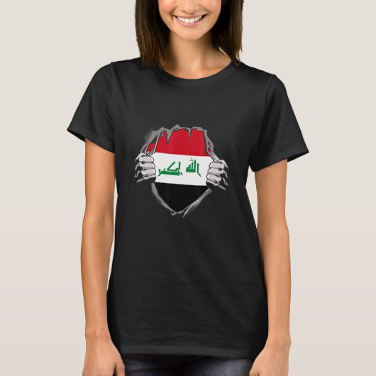 T-shirt Flot d'Iraq (Devant)