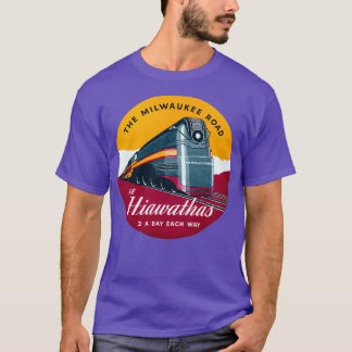 T-shirt Flotte de trains de voyageurs Hiawatha 1939