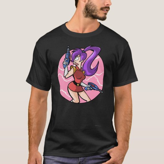 T-shirt Flotte spatiale de Leela drôle (Devant)
