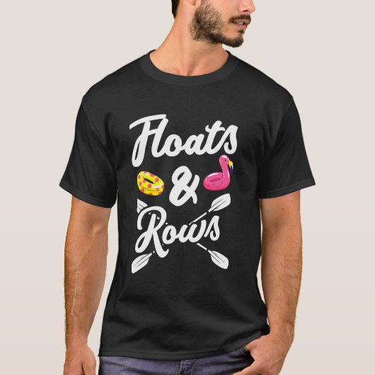 T-shirt Flottes Et Vacances Du Lac Rows (Devant)