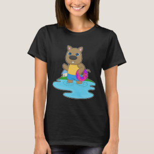 T-shirt Flotteur gonflable de natation Kangourou Été