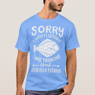T-shirt Flounder Fishing Fluke