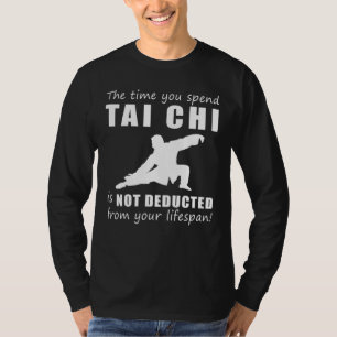 T-shirt Flow & Laugh ! Tai Chi - Pas De Déduction Pour La