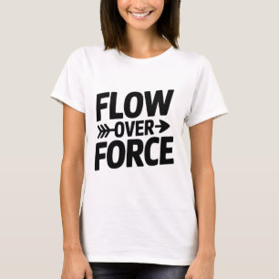 T-shirt Flow Over Force Yin Yang Yoga Lance Apparel _1