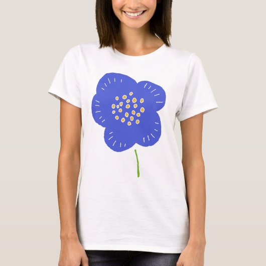 T-SHIRT FLOWER (Devant)