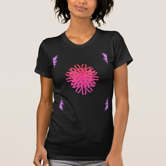 T-Shirt flower  (Voorkant)