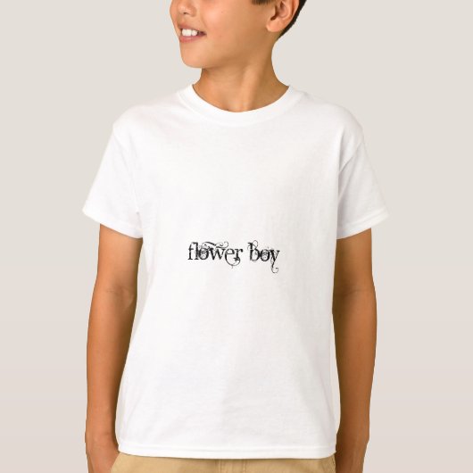 T-shirt Flower Boy (Devant)