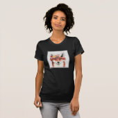 T-shirt Flower Crown Forester Fox (Devant entier)