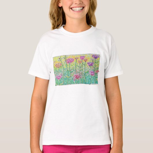 T-shirt Flower Field (Devant)