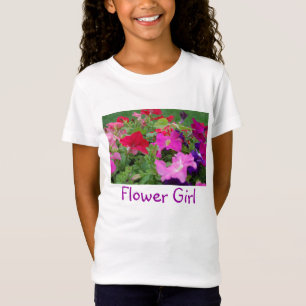 T-Shirt Flower Girl Peonies