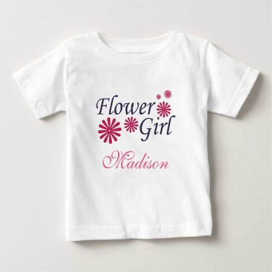 T-shirt Flower Girl Toddler (Devant)