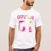 T-shirt Flower King et Queen Couple 01 (Devant)