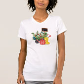 T-shirt Flower love tulips arrosage canettes en caoutchouc (Devant)