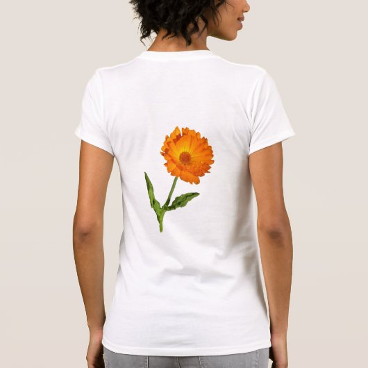 T-shirt - Flower Power (Dos)