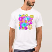 T-shirt Flower power (Devant)