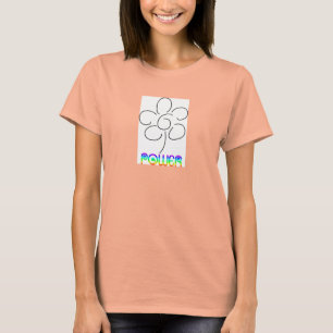 T-shirt Flower power