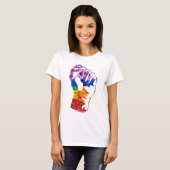 T-shirt Flower power (Devant entier)