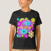T-shirt Flower power (Devant)