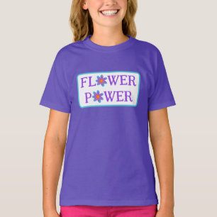 T-shirt Flower Power Girls