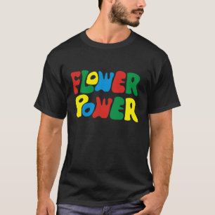 T-shirt Flower power hippie
