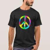 T-shirt Flower Power Peace Hippie Love 60s les années 70 C (Devant)