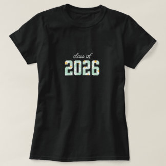T-shirt Flower  Senior 2026 Floral Class of 2026