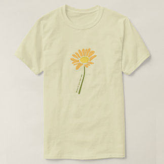 T-shirt Flower Shirt – Orange Colors