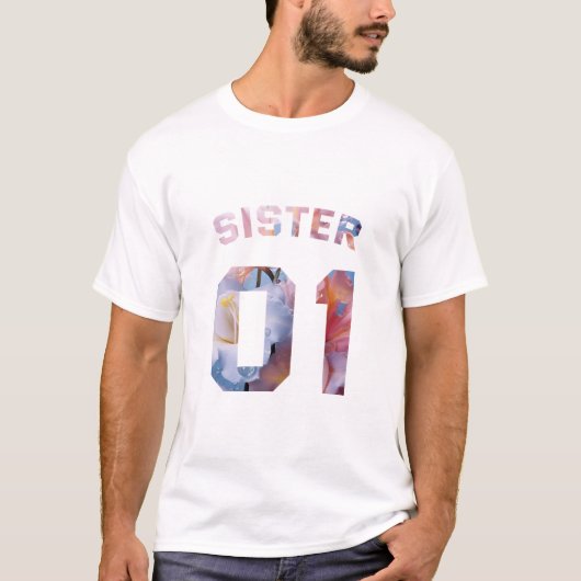 T-shirt Flower Sister 01 (Devant)