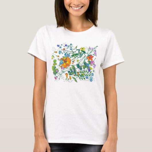 T-shirt 'FlowerMania' II (Devant)