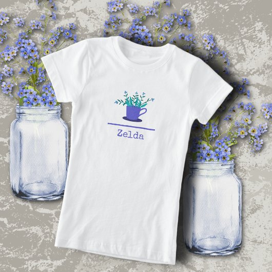 T-Shirt Flowers périvelleux