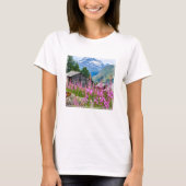 T-shirt Flowers | Summer Matterhorn Switzerland (Devant)