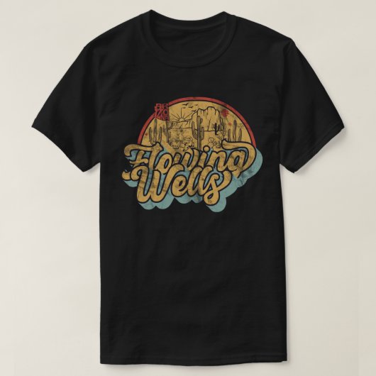 T-shirt Flowing Wells, Arizona (Design devant)