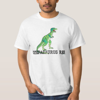 T-shirt Fluage blanc un Saurus Rex