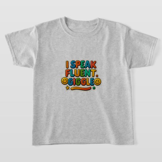 T-shirt Fluent dans Giggles Kids Tee (Poser)
