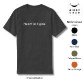T-shirt Fluent de citation de caractère amusant dans les c