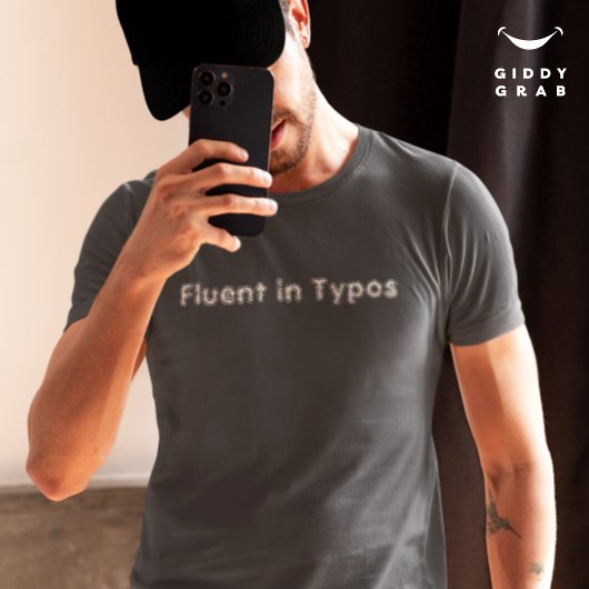 T-shirt Fluent de citation de caractère amusant dans les c