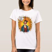 T-shirt Fluent En Sass Et Sarcasme (Devant)