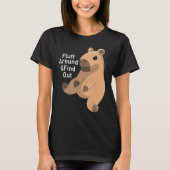 T-shirt Fluff autour et découvrez Capybara Capy Mean (Devant)