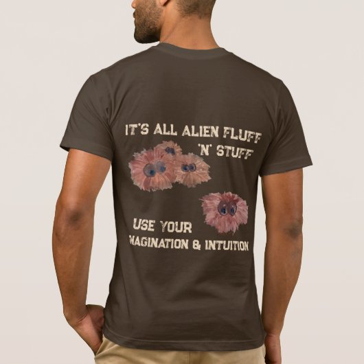 T-Shirt Fluff n Stuff Alien (Dos)
