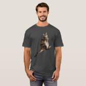 T-shirt Fluffy Chat garçon (Devant entier)