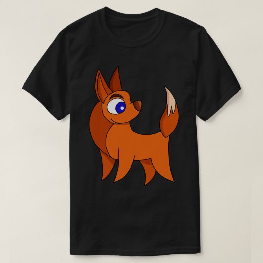 T-shirt Fluffy Fox (Design devant)