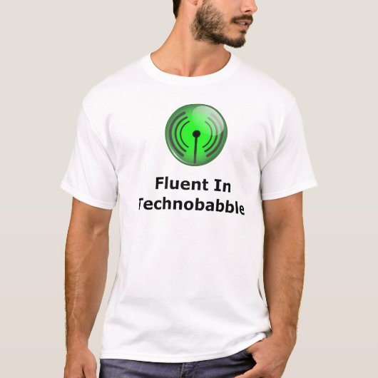 T-shirt Fluide dans le jargon technique (Devant)
