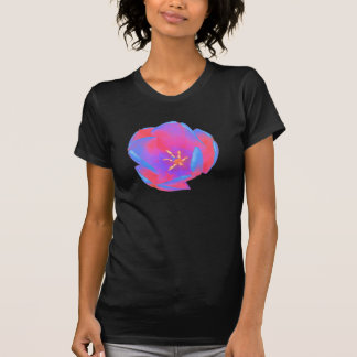 T-shirt Fluorescent Tulip Ladies T Shirt