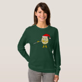 T-shirt Flute de Santa Hat Egghead (Devant entier)