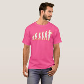 T-shirt Flûte d'évolution de la flute (Devant entier)