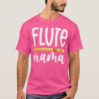 T-shirt Flute Maman D'Un Joueur Flute Maman Flutist Mama F