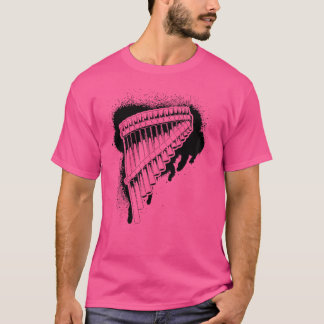 T-shirt Flûte Panoramique de l'instrument