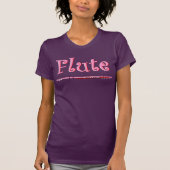 T-shirt Flûte rose (Devant)