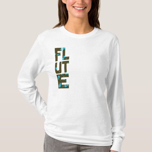T-shirt Flûte symétrique (Devant)